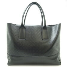 Bottega Veneta Leather Shoulder Bag Black Bottega Veneta Leather Shoulder Bag Black